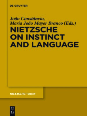 cover image of Nietzsche on Instinct and Language